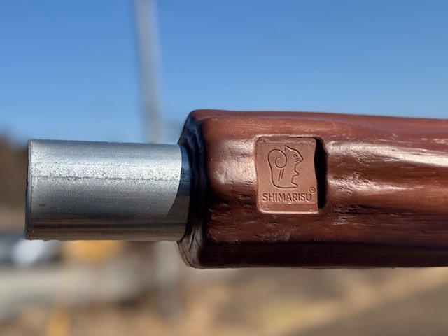 丸太単管パイプカバーΦ48.6用 長さ850mm スリット無し